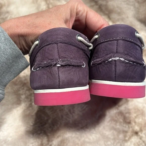 Timberland Earthkeepers leather 2 eye handsewn boat shoe size 8.5 women’s